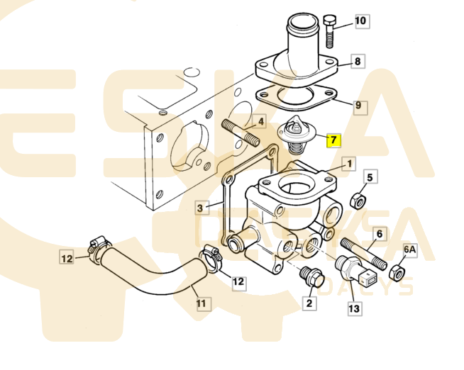 Termostatas - 02/630591 - Vaizdas 2