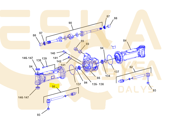 Vairo traukė (kairė) CVA - 2430909 - Vaizdas 5