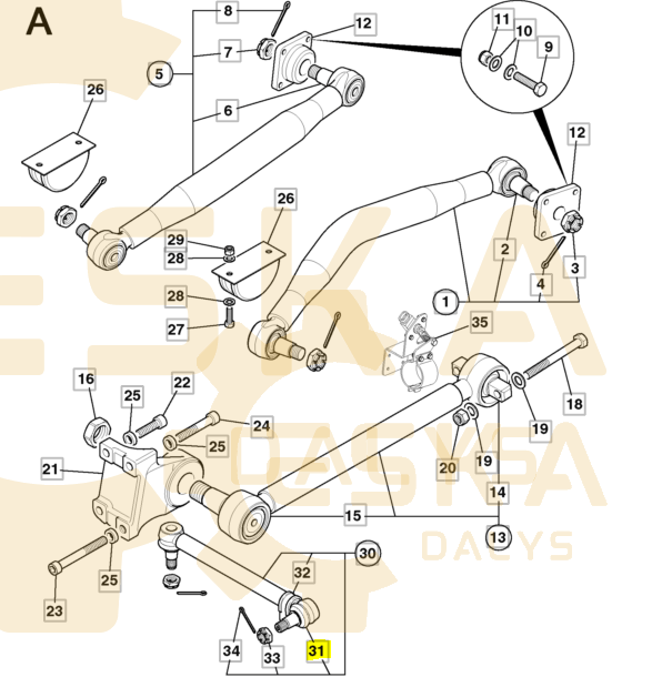 Vairo traukės antgalis - 477/49873 - Vaizdas 3