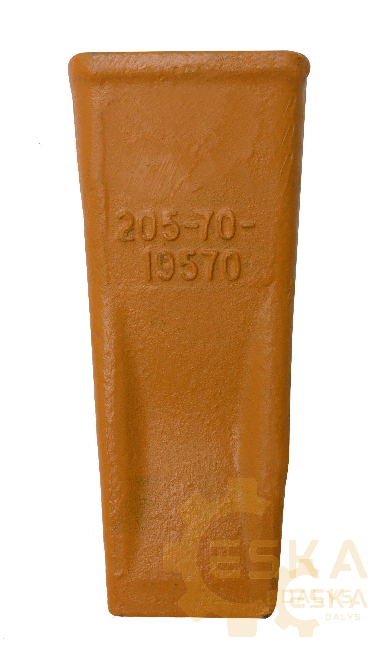 Kaušo dantis (ilgas) PC150-240; 3,70KG - 205-70-19570 - Bild 2