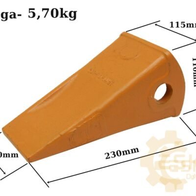 Baktand (lang) PC-300; 5,70 kg - 207-70-14151