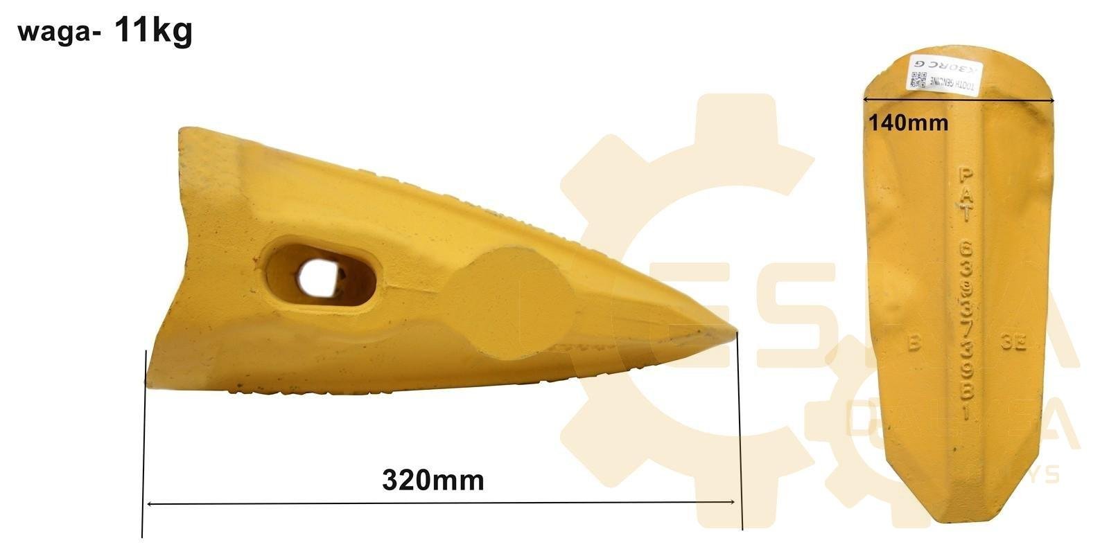 Kaušo dantis Originalas - K30RC - Vaizdas 2