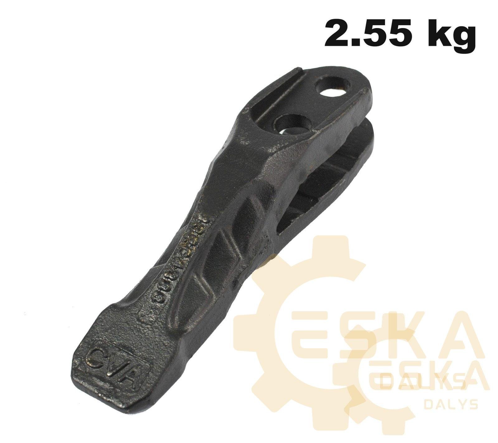 Vidurinis kaušo dantis JCB 3CX 4CX tipas SHARK CVA 2.5 kg!!! - 332/C4388