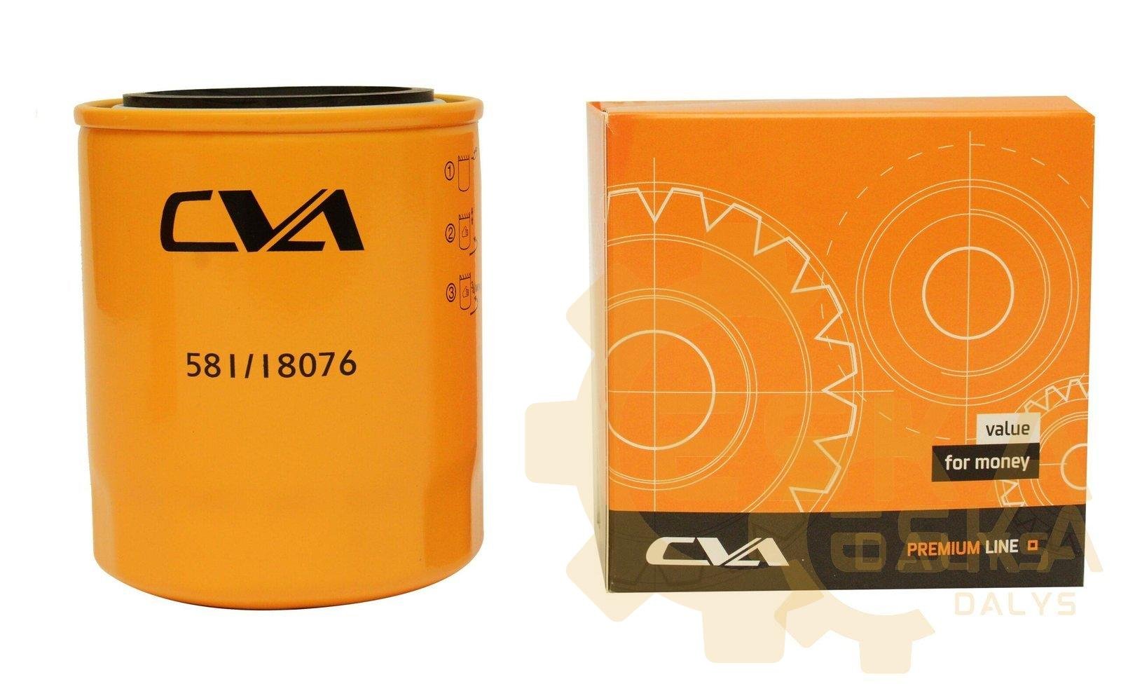 Tepalo filtras CVA - 581/18076
