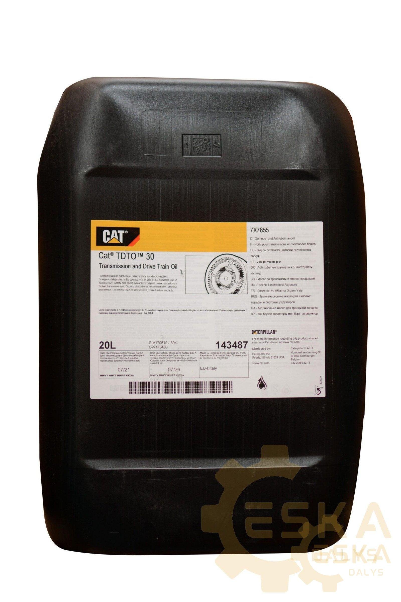 Transmisinė alyva 20 L Originalas - 7X7855