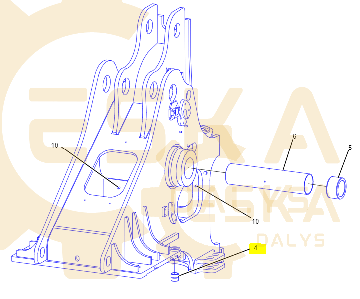 Įvorė 73.15x60.2x69 - 1381873 - Vaizdas 3