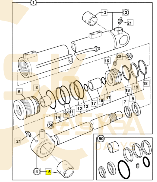 Pakabos įvorė + teflonas - 903/20338 - Image 3