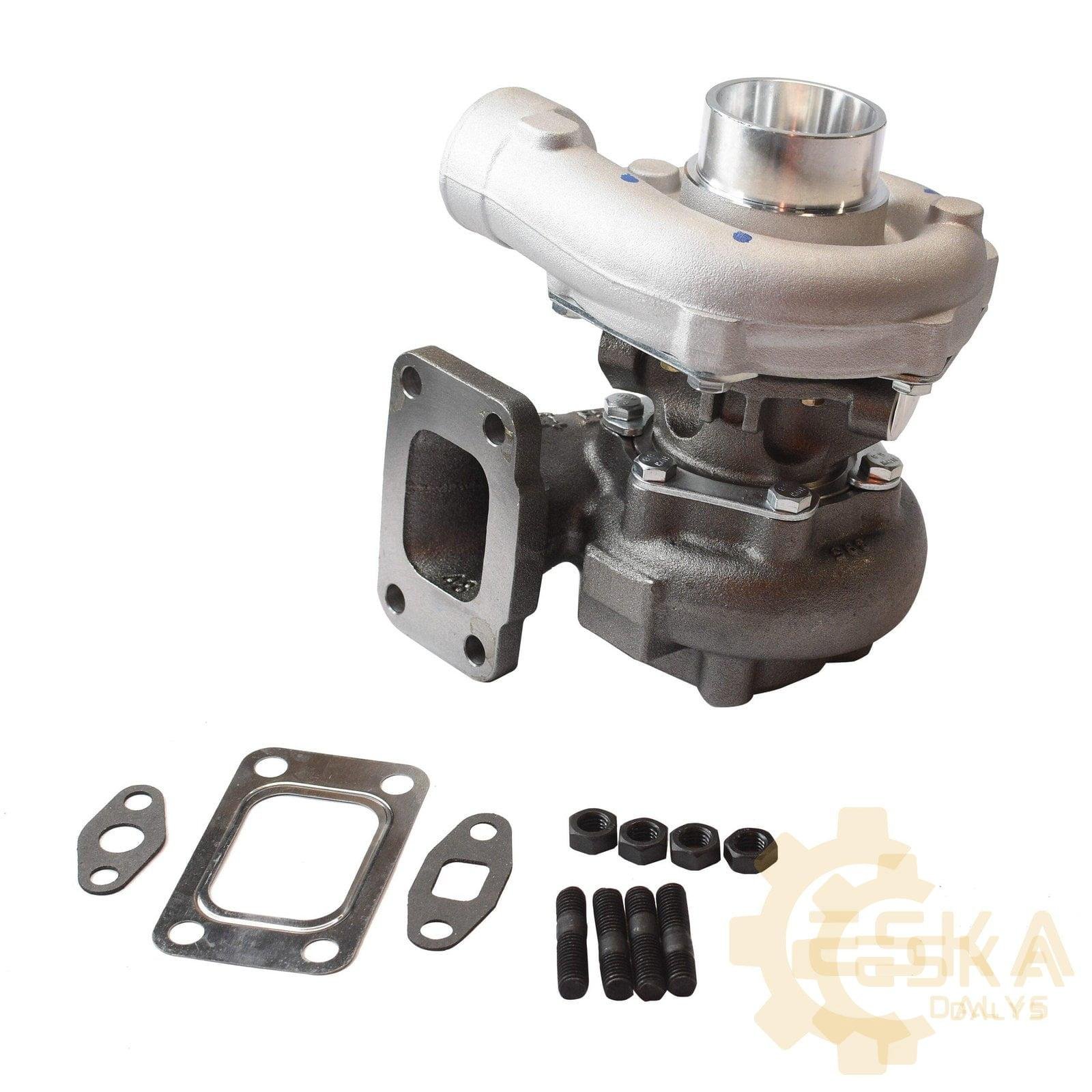 Turbocharger with gaskets and bolts - 02/200880