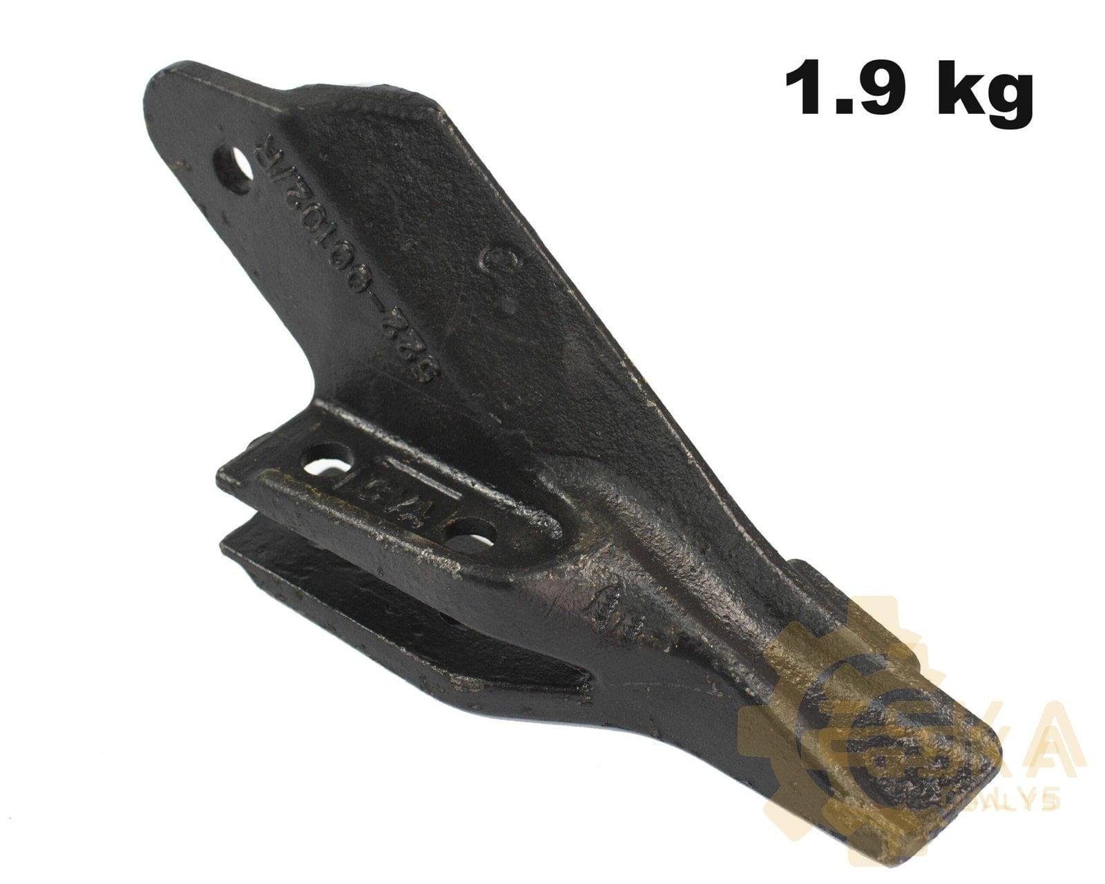 Dešinysis šoninis dantis mini ekskavatoriui (LH), tipas SHARK CVA - 522/00102 - Vaizdas 2