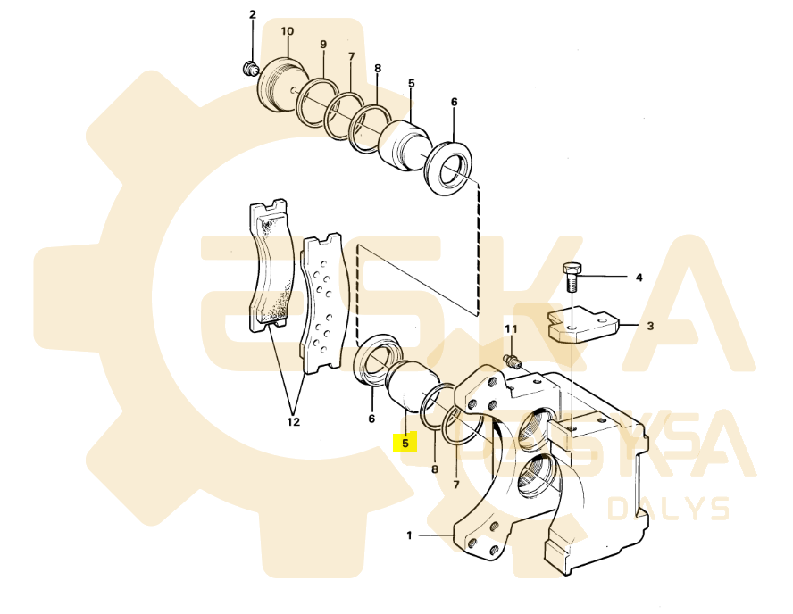 Stūmoklis - 6211532 - Image 2