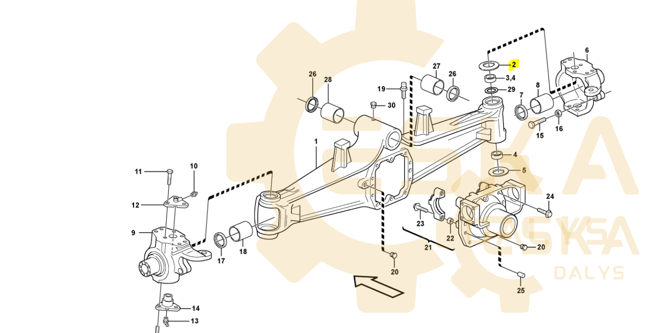 Poveržlė OEM - 11709397 - Vaizdas 2