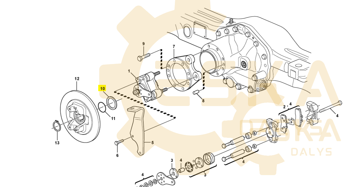 Poveržlė OEM - 11709304 - Vaizdas 2