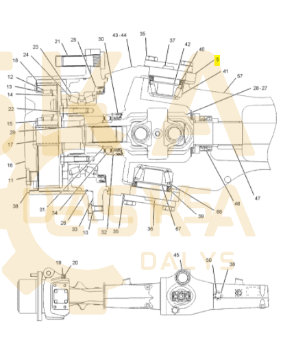 Poveržlė OEM - 1307008 - Billede 2