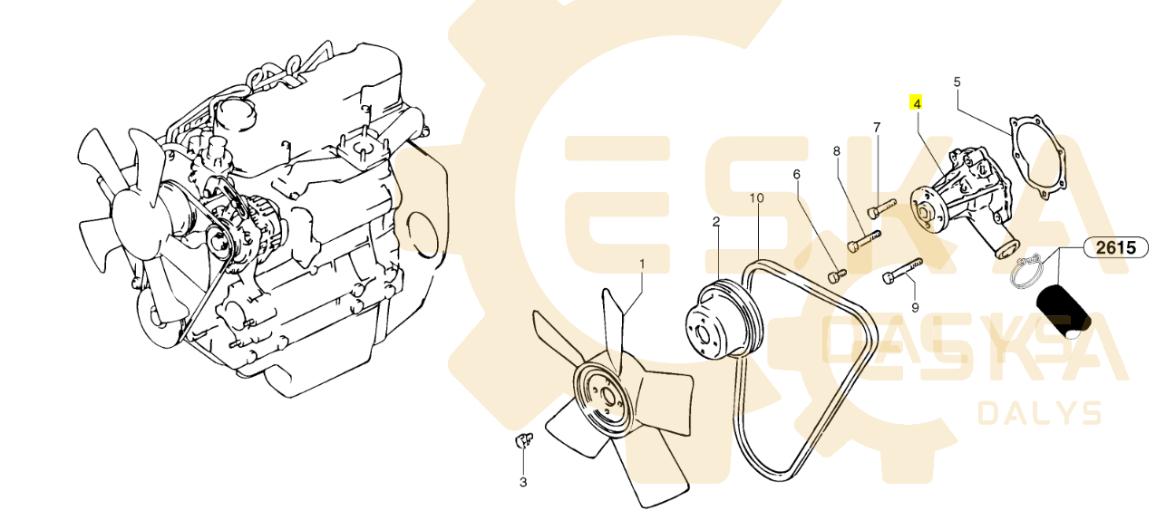 Vandens pompa - 7410770 – Image 3