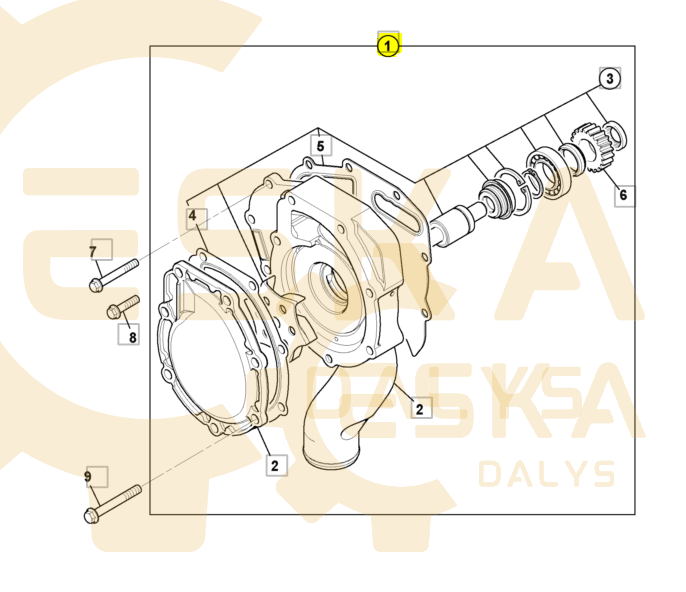 Vandens pompa OEM - 02/202480 – Image 3