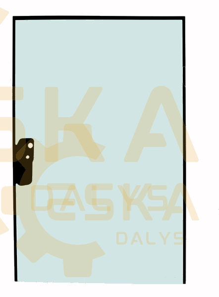 Stiklas su rėmu ir sandarinimais - 5465752