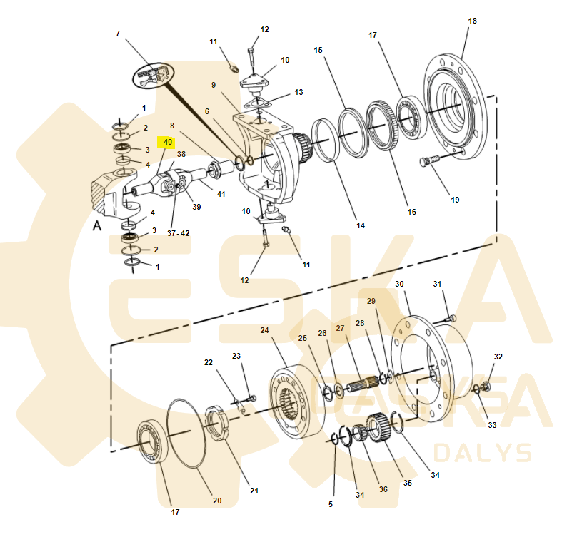 Flanšas CVA - 9R8716 - Vaizdas 3