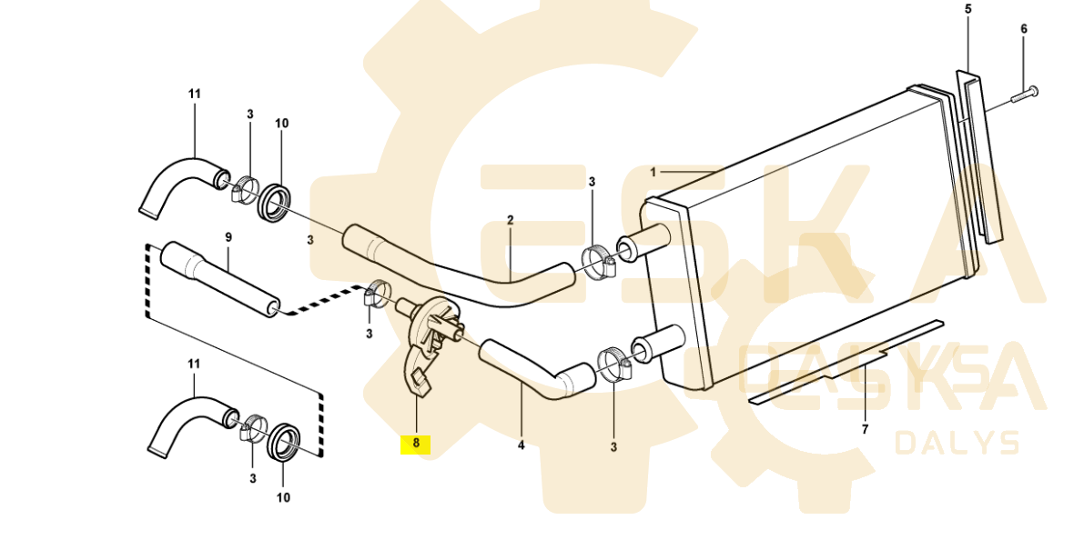 Vožtuvas OEM - 11191001 - Vaizdas 4