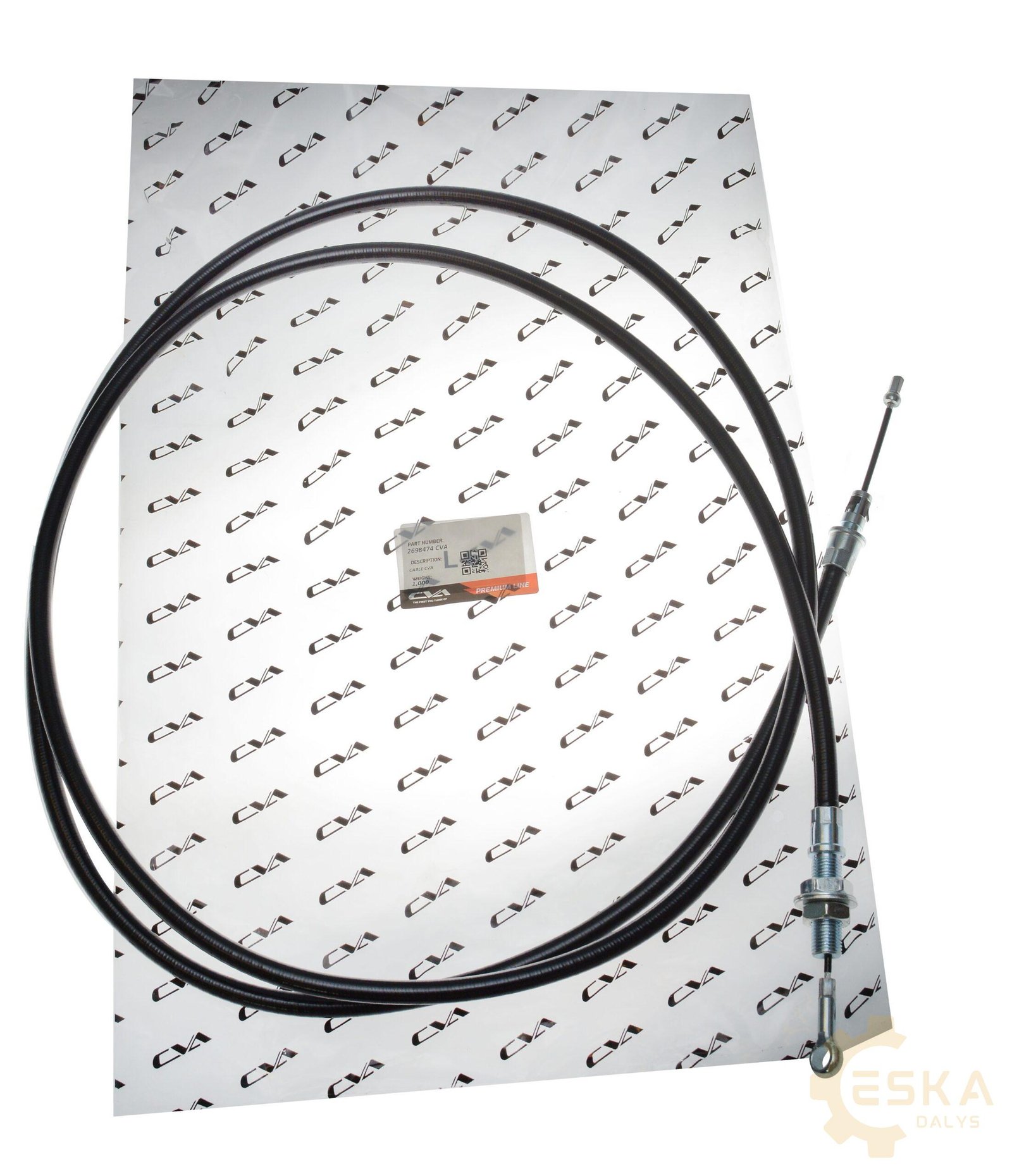 CAT rankinio stabdžio trosas CVA - 2698474