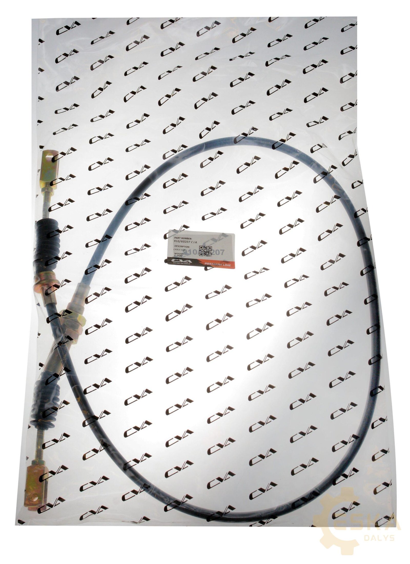 JCB rankinio stabdžio trosas CVA - 910/60207 - Vaizdas 2