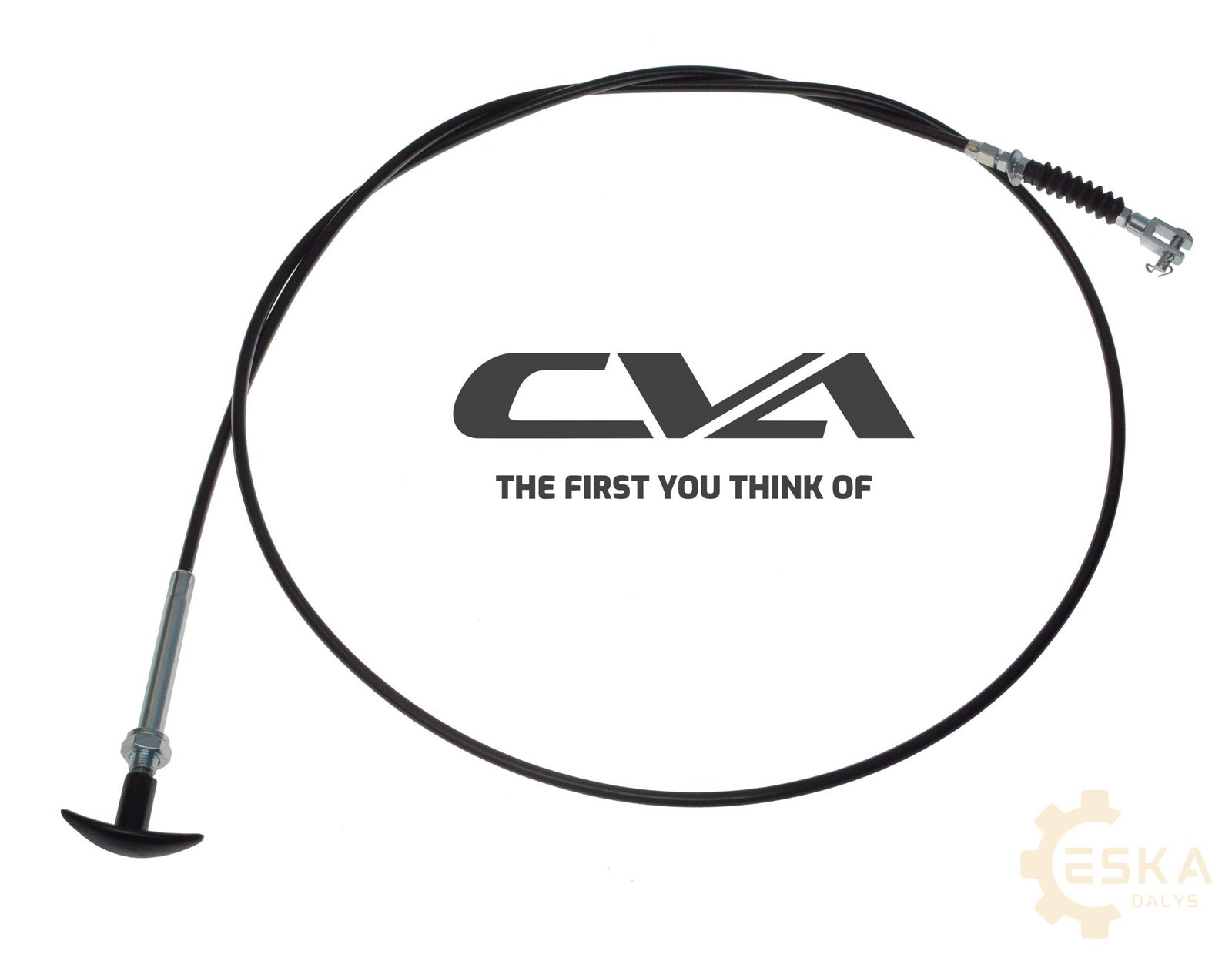 JCB 3CX 4CX variklio dangčio atidarymo trosas CVA - 910/60199